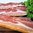 Bentheimer Bacon geschnitten